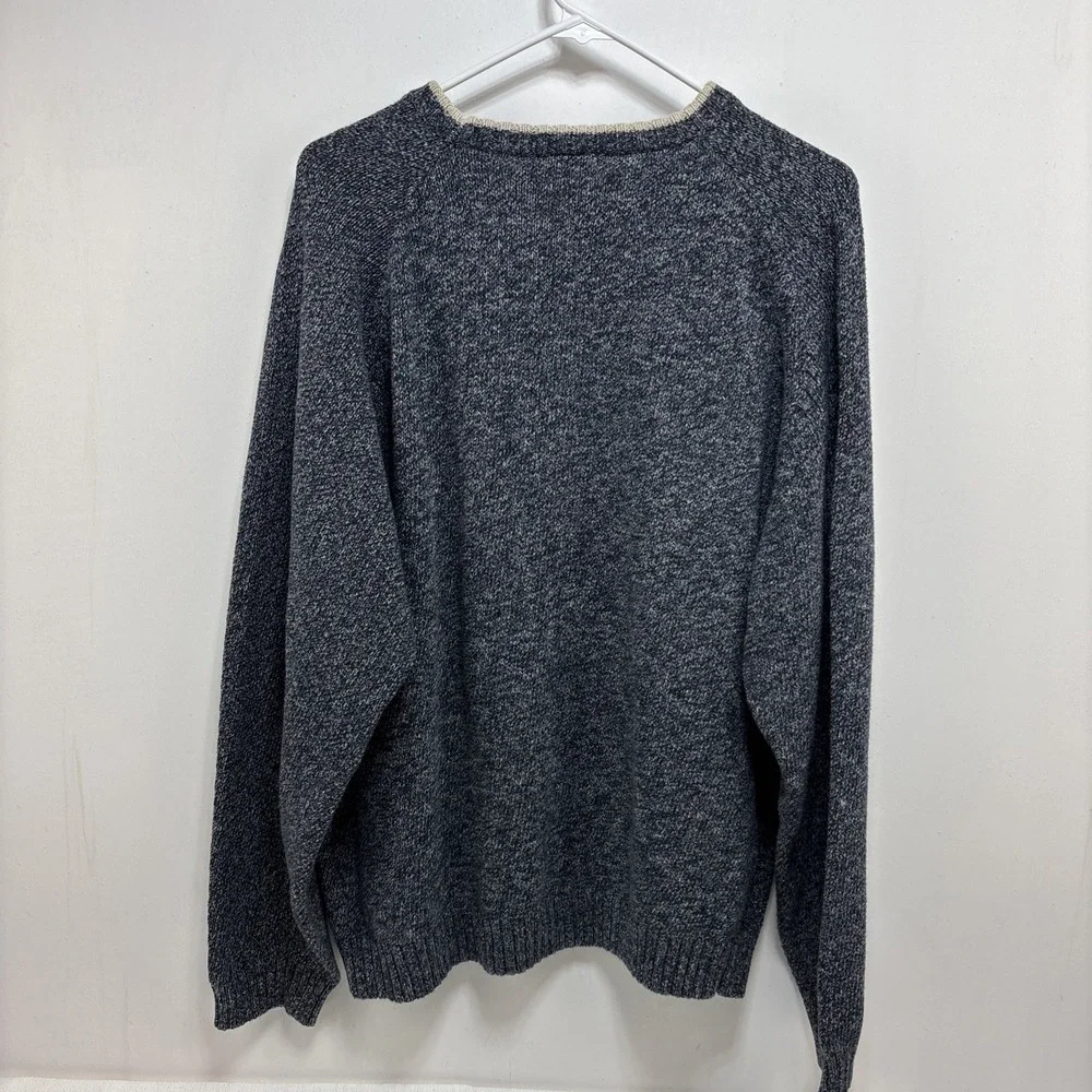 VTG Columbia Men's Cotton Crewneck Sweater Size XXL Fisherman‎ Cozy Marled Knit